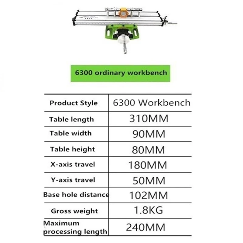 6300 Precision Milling Machine Worktable Multifunction Drill Vise Fixture Working Table Bench Drill Cross Table Support
6300 Precision Milling Machine Worktable Multifunction Drill Vise Fixture Working Table Bench Drill Cross Table Support