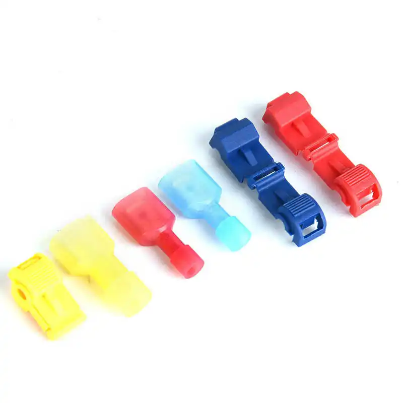 Wire Connector Quick Splice Terminal Red Blue Yellow Male Female Wire Connector Assortment Kit Wire For 16-14AWG 
Wire Connector Quick Splice Terminal Red Blue Yellow Male Female Wire Connector Assortment Kit Wire For 16-14AWG