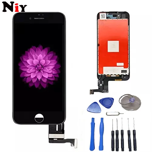 Сменный черный сенсорный экран с дигитайзером в сборе совместим iPhone 7 Plus 3D