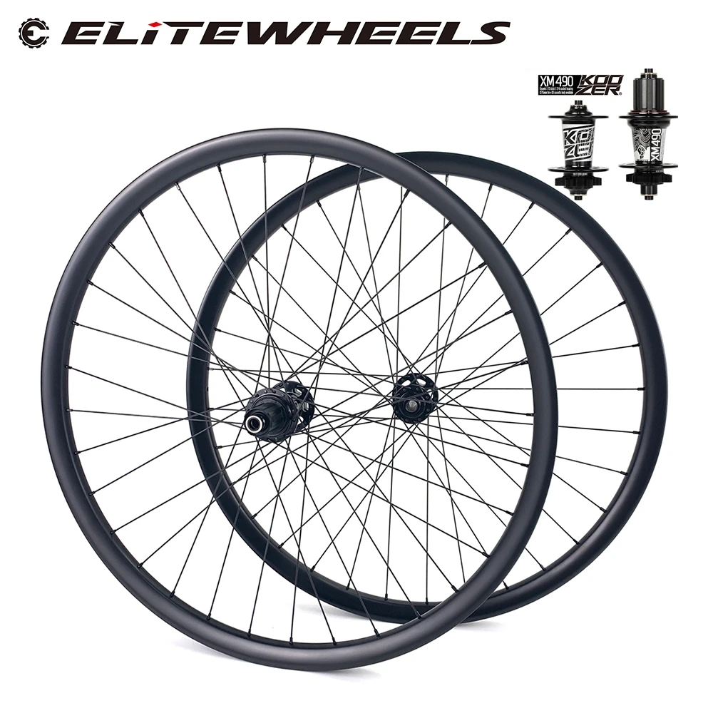 29er MTB Carbon 35mm*25mm Rim For Koozer XM 490 Hub Mountain Bike Wheel Cross Country/all Mountain Wheelset 700c Hookless
29er MTB Carbon 35mm*25mm Rim For Koozer XM 490 Hub Mountain Bike Wheel Cross Country/all Mountain Wheelset 700c Hookless