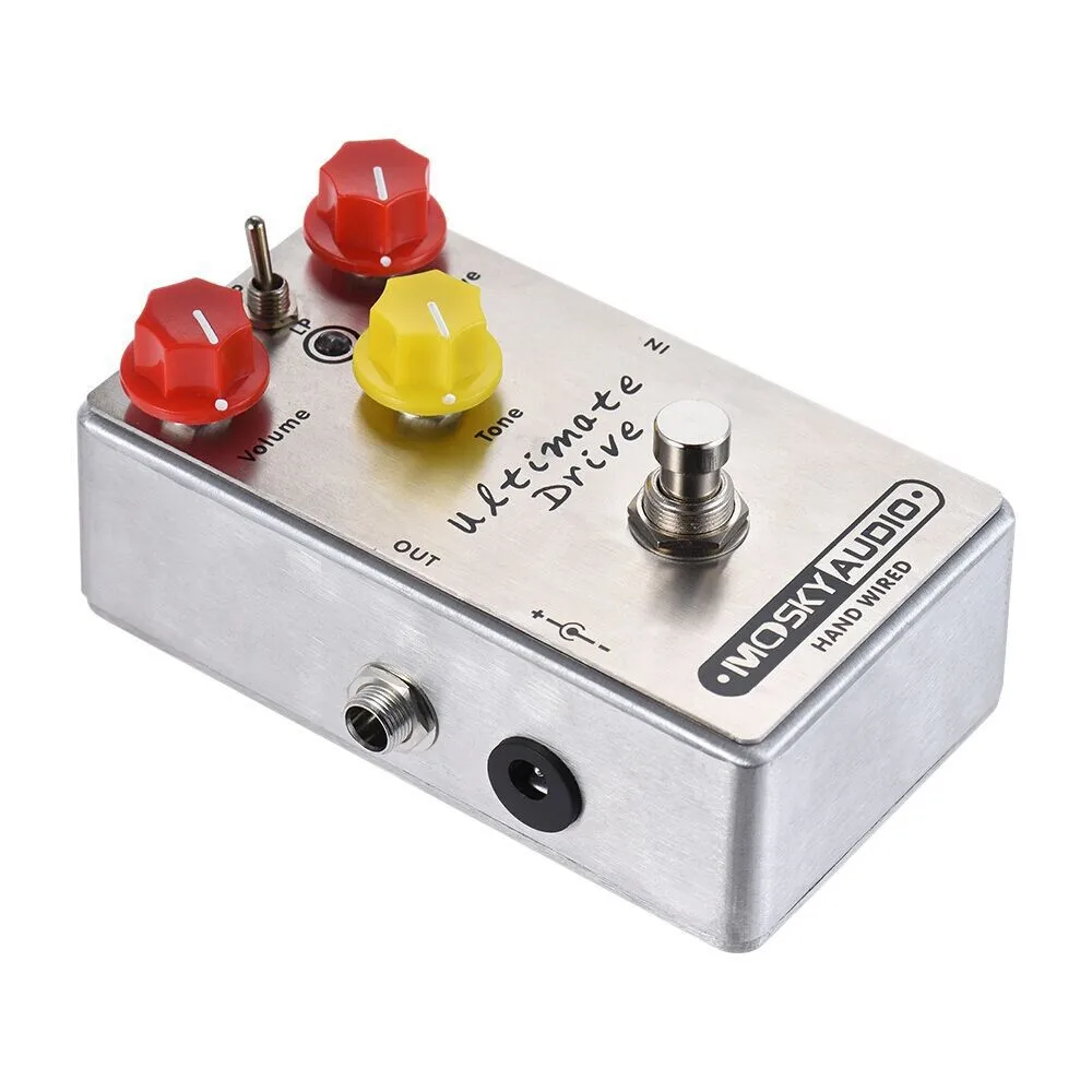 MOSKYAUDIO Drive Overdrive Guitar Effect Pedal Full Metal Shell Overdrive Distortion Guitar Effect Pedal Guitars Part Accessorie
MOSKYAUDIO Drive Overdrive Guitar Effect Pedal Full Metal Shell Overdrive Distortion Guitar Effect Pedal Guitars Part Accessorie