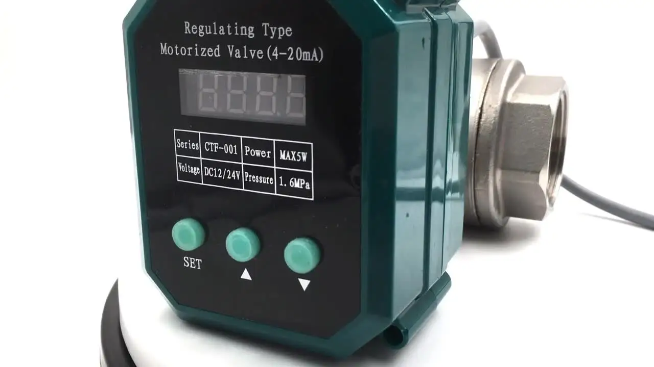 DN15-DN50 bsp 2-сторонний или 3-сторонний пропорциональный моторизованный электрический шаровой клапан 4-20 мА, клапан регулировки расхода
DN15-DN50 bsp 2-сторонний или 3-сторонний пропорциональный моторизованный электрический шаровой клапан 4-20 мА, клапан регулировки расхода