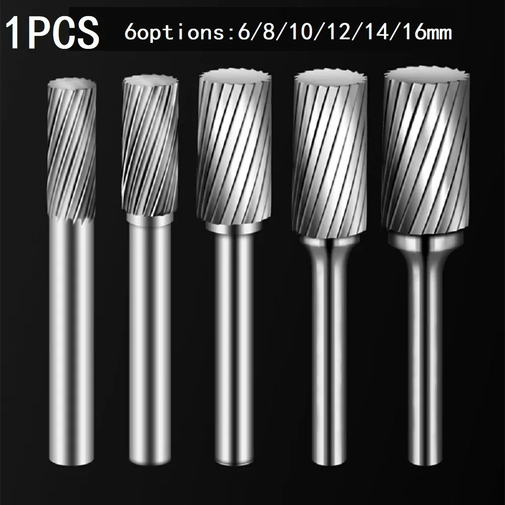 Cylindrical Cutter Head Milling Cut Carbide Rotary File Single Slot Point Burr Die Grinder Abrasive Tools Drill Milling Carving
Cylindrical Cutter Head Milling Cut Carbide Rotary File Single Slot Point Burr Die Grinder Abrasive Tools Drill Milling Carving