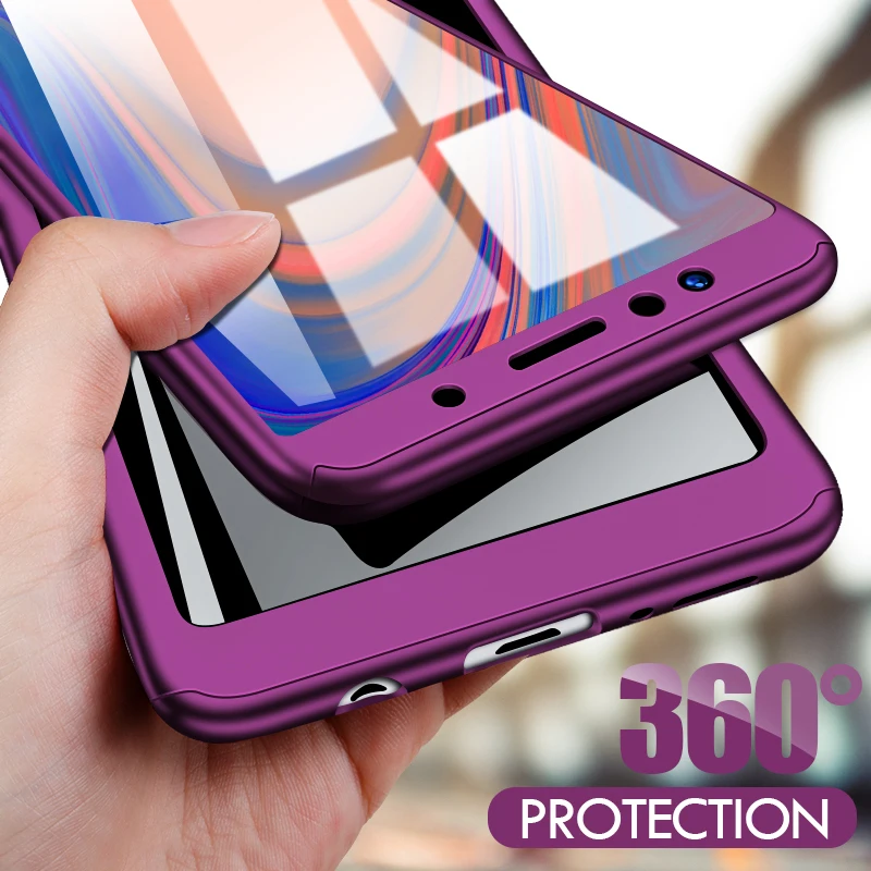 

360 Protective Phone Case For Samsung Galaxy A51 A71 A10 A20 A30 A40 A50 A70 A6 A8 A9 2018 J4 J6 plus J3 J5 J7 A5 A7 2017 Case