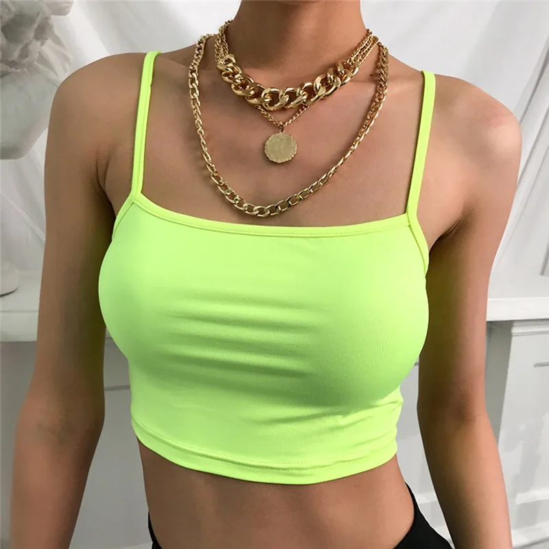 2020 Summer Women Crop Top Cropped Ladies Spaghetti Strap Elastic Camisole Sexy EMOTIONAL Letter Embroidery Tank Tops 
2020 Summer Women Crop Top Cropped Ladies Spaghetti Strap Elastic Camisole Sexy EMOTIONAL Letter Embroidery Tank Tops