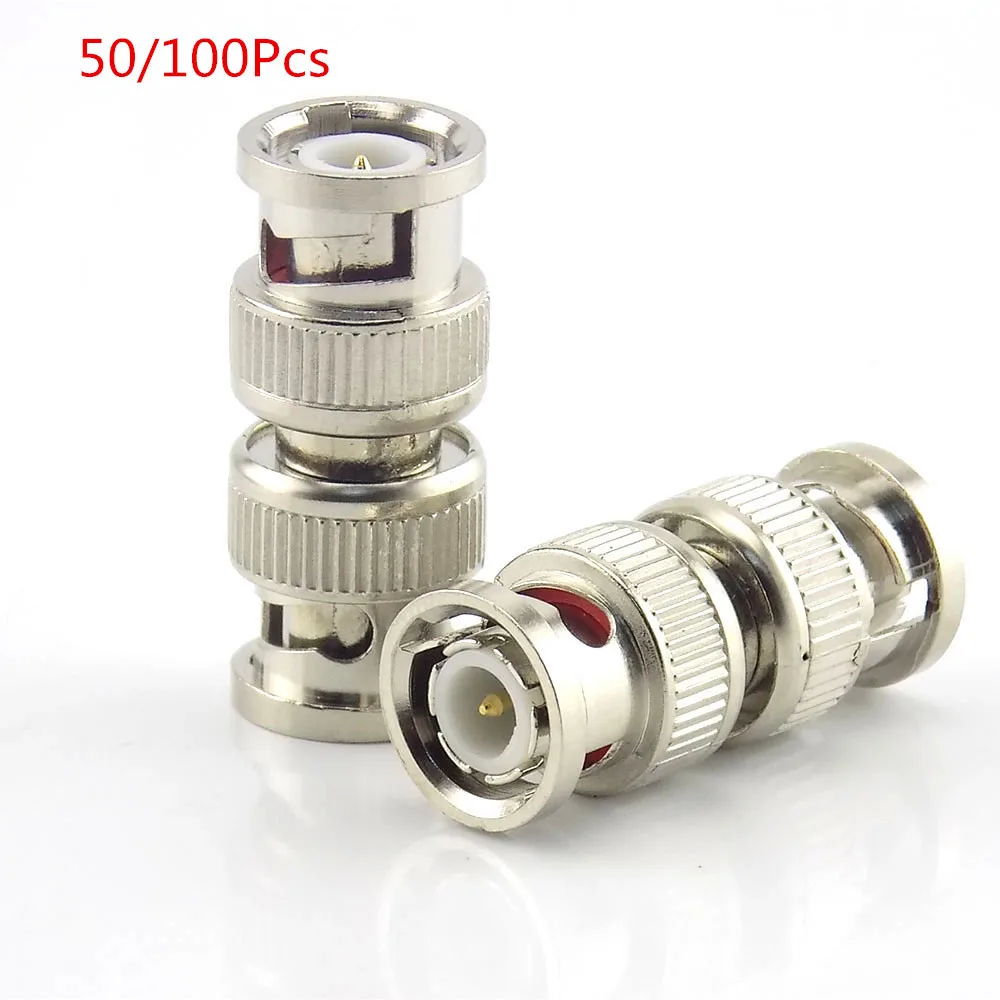 50pcs 100Pcs Bnc Male To Bnc Male Connector Coupler Cctv Accessories Splitter Plug Adapter For Rg59 Cctv Cable Adapter W17
50pcs 100Pcs Bnc Male To Bnc Male Connector Coupler Cctv Accessories Splitter Plug Adapter For Rg59 Cctv Cable Adapter W17