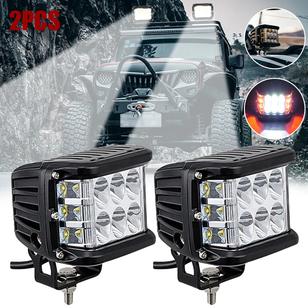 SUHU 4"Inch 90 W Side Shooter Pods Combo LED Work Light Strobe Lamps Fog ATV SUV Trucks LED Beam Barra Fog Lamp Driving Lights
SUHU 4"Inch 90 W Side Shooter Pods Combo LED Work Light Strobe Lamps Fog ATV SUV Trucks LED Beam Barra Fog Lamp Driving Lights