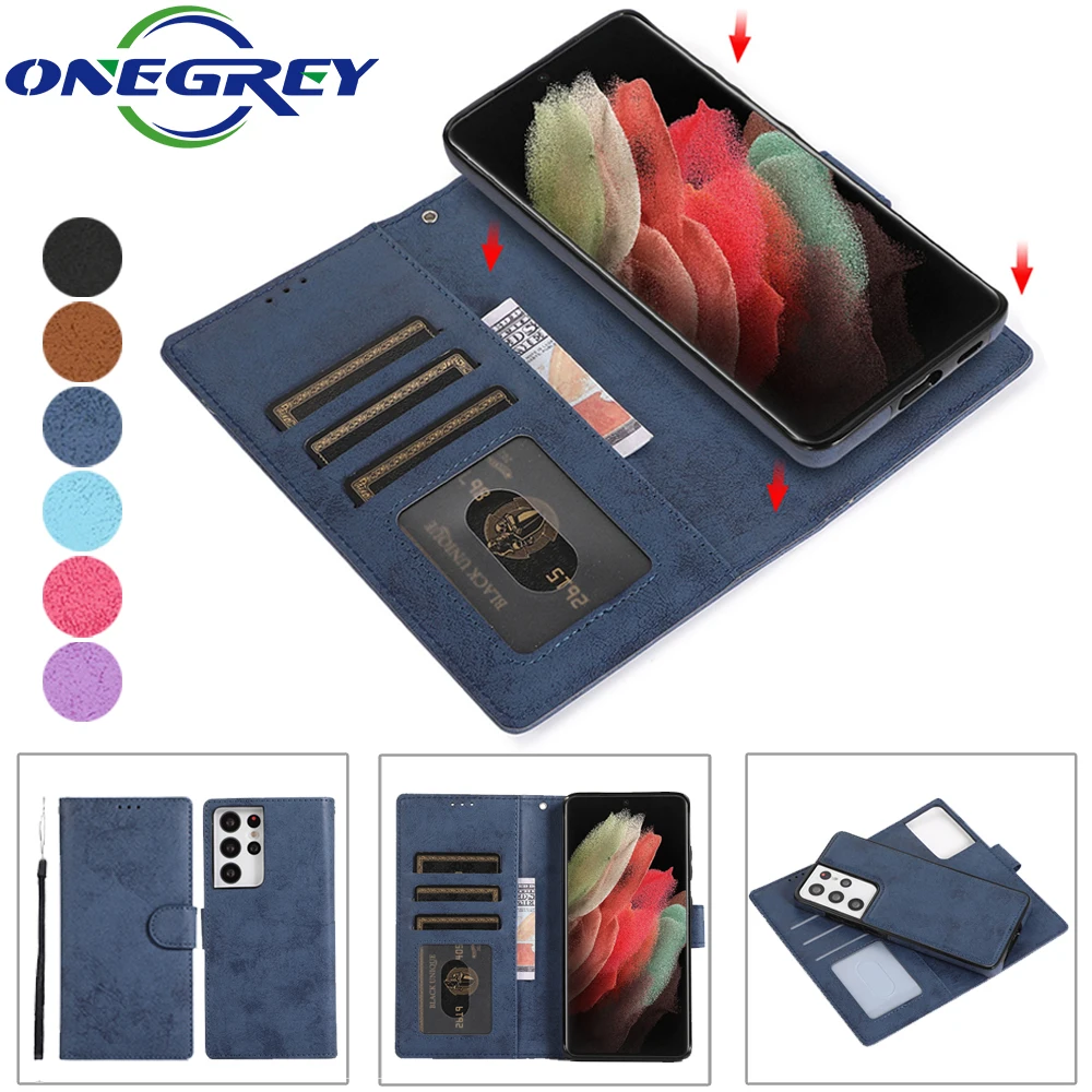 Magnetic Leather S21 Phone Case For Samsung Galaxy S22 S20 FE Ultra S10 S9 S8 Note 20 10 9 8 Plus Wallet Removable Cards Cover
Magnetic Leather S21 Phone Case For Samsung Galaxy S22 S20 FE Ultra S10 S9 S8 Note 20 10 9 8 Plus Wallet Removable Cards Cover