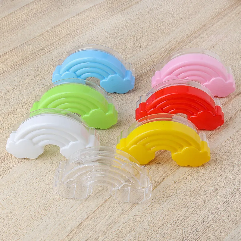 Plastic Portable Fake Eyelash Storage Box Clear Rainbow Shape Eyelash Packaging Case Candy Color Lash Storage Container Boxes
Plastic Portable Fake Eyelash Storage Box Clear Rainbow Shape Eyelash Packaging Case Candy Color Lash Storage Container Boxes