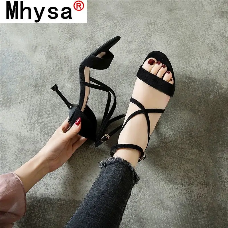 Women's Cross Strap Sandals Women's Spring and Summer New All-match Stiletto Heels Girls Sexy Open Toe Casual Women's High Heels
Women's Cross Strap Sandals Women's Spring and Summer New All-match Stiletto Heels Girls Sexy Open Toe Casual Women's High Heels