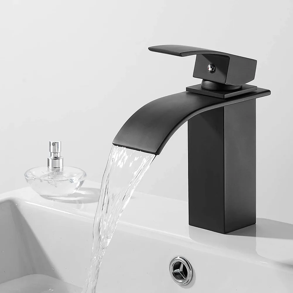 Water-Saving Deck Mounted Waterfall Bathroom Faucet Chrome Brass Spout Vanity Sink Mixer Cold And Hot Tap For Bathroom Accessory
Water-Saving Deck Mounted Waterfall Bathroom Faucet Chrome Brass Spout Vanity Sink Mixer Cold And Hot Tap For Bathroom Accessory