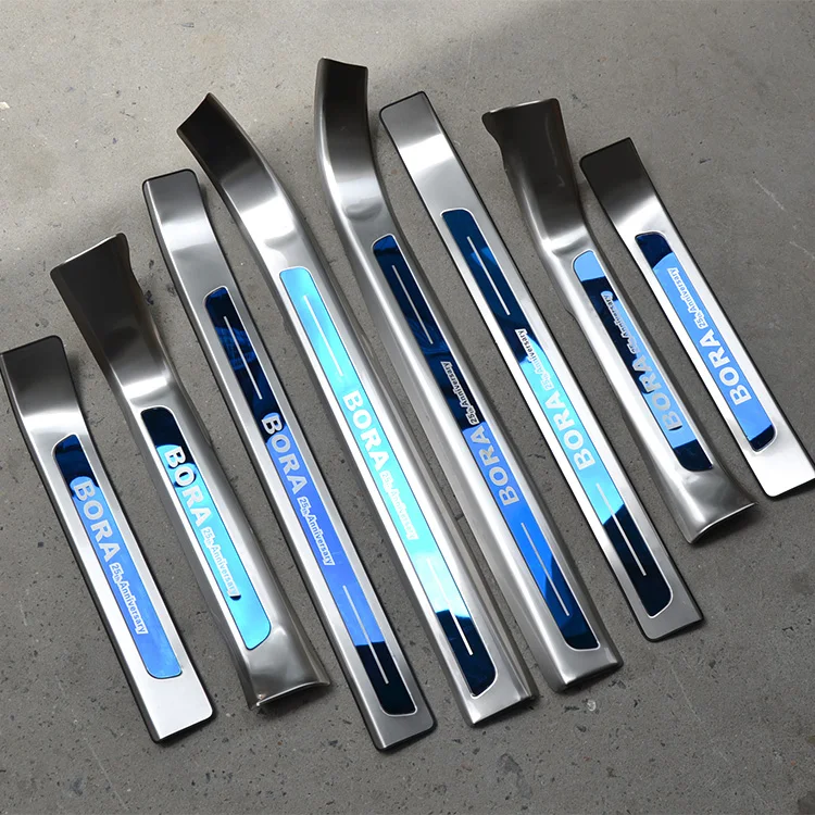 8 Pcs for 2016-2018 Volkswagen Brand New Bora Threshold Stainless Steel Welcome Pedal Modification Supplies
8 Pcs for 2016-2018 Volkswagen Brand New Bora Threshold Stainless Steel Welcome Pedal Modification Supplies