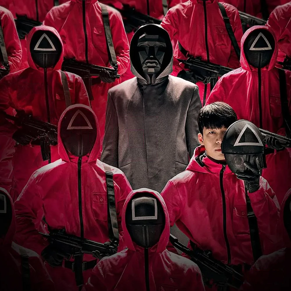 Игра кальмар круглый шесть костюм корейский ТВ косплей реквизит для детей взрослых Рождество Хэллоуин Вечеринка принадлежности Бесплатна...
Игра кальмар круглый шесть костюм корейский ТВ косплей реквизит для детей взрослых Рождество Хэллоуин Вечеринка принадлежности Бесплатна...