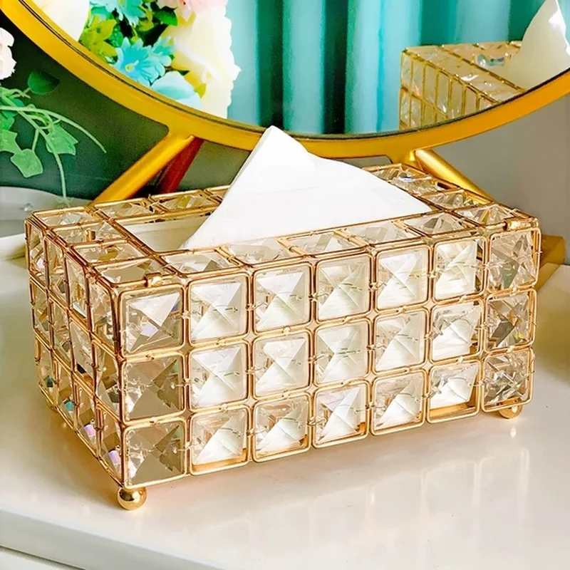 Pearl/Crystal Tissue Box European Crystal Car Tissue Box Holder Napkin Dispenser Table Living Room Kitchen Boxes for Decoration
Pearl/Crystal Tissue Box European Crystal Car Tissue Box Holder Napkin Dispenser Table Living Room Kitchen Boxes for Decoration