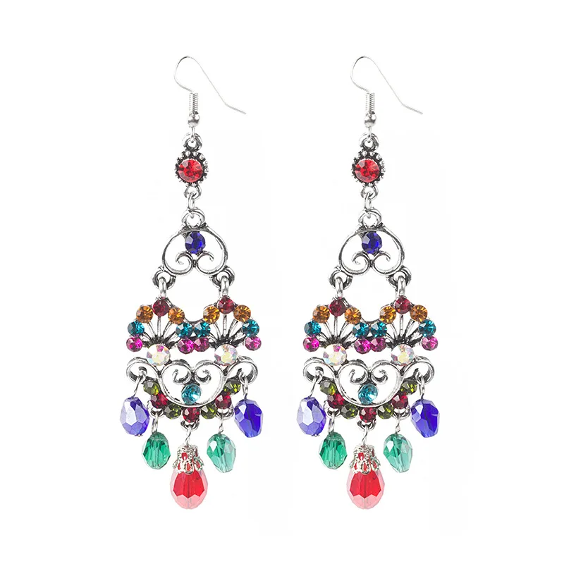 2021 female personality exaggerated court diamond set clown geometric earrings with cutout ethnic style crystal tassel earrings
2021 female personality exaggerated court diamond set clown geometric earrings with cutout ethnic style crystal tassel earrings