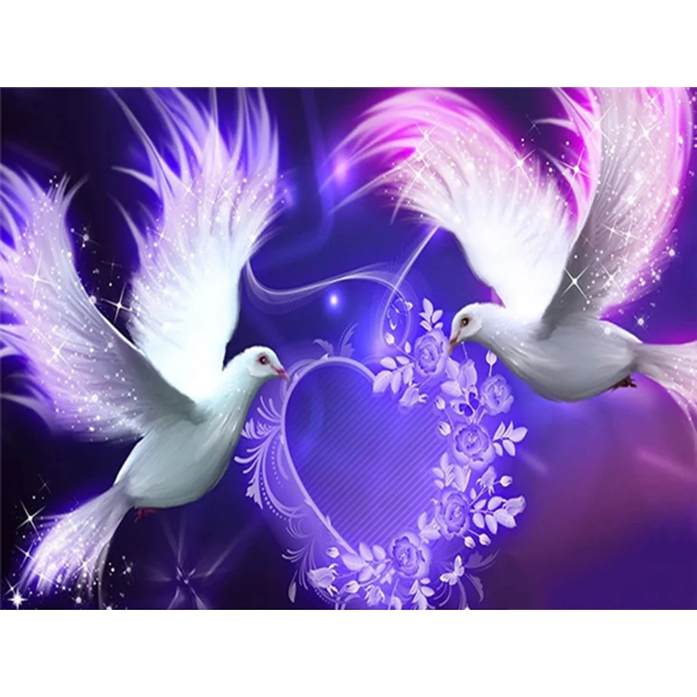5D DIY Mosaic Diamond Embroidery Beads Sets Pigeon Couple Full Square Diamond Painting Animal Lover Craft Kits
5D DIY Mosaic Diamond Embroidery Beads Sets Pigeon Couple Full Square Diamond Painting Animal Lover Craft Kits