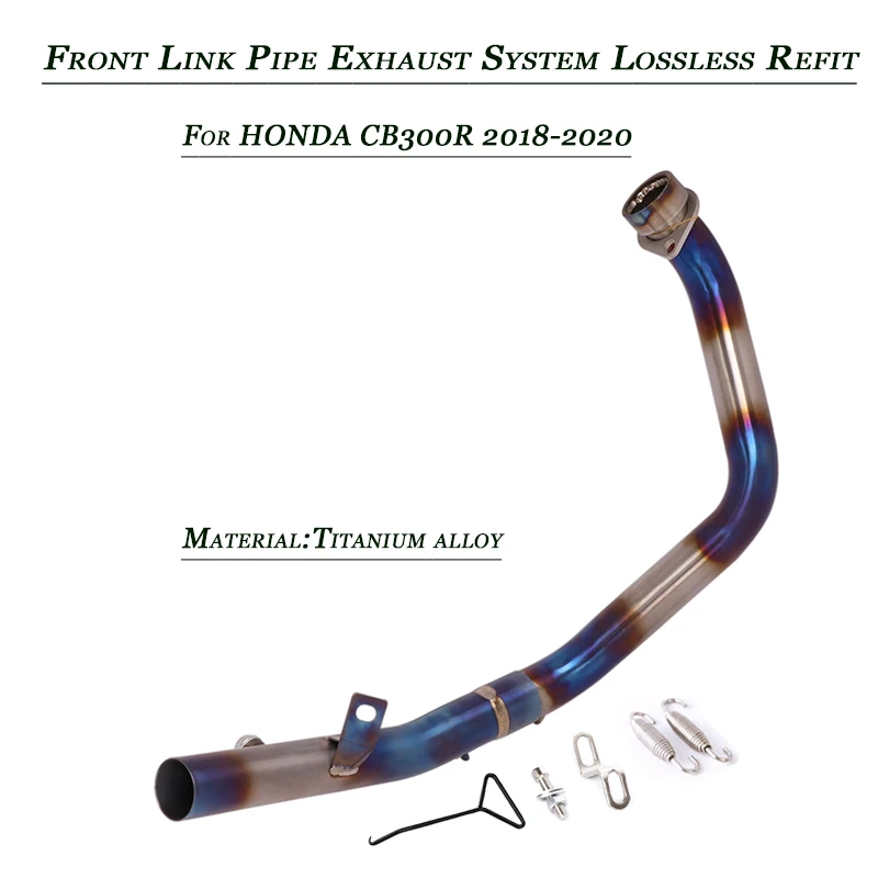 For Honda cb300r 2018 2019 2020 Delete Replace Connect Original Middle Tube Exhaust Muffler System Motorcycle Front Link Pipe
For Honda cb300r 2018 2019 2020 Delete Replace Connect Original Middle Tube Exhaust Muffler System Motorcycle Front Link Pipe