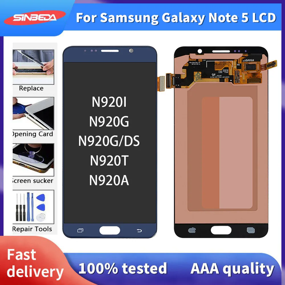 Amoled lcd For Samsung Galaxy Note 5 N920I N920G LCD Display Touch Screen With Frame Digitizer Assembly With Big Burn Shadows
Amoled lcd For Samsung Galaxy Note 5 N920I N920G LCD Display Touch Screen With Frame Digitizer Assembly With Big Burn Shadows