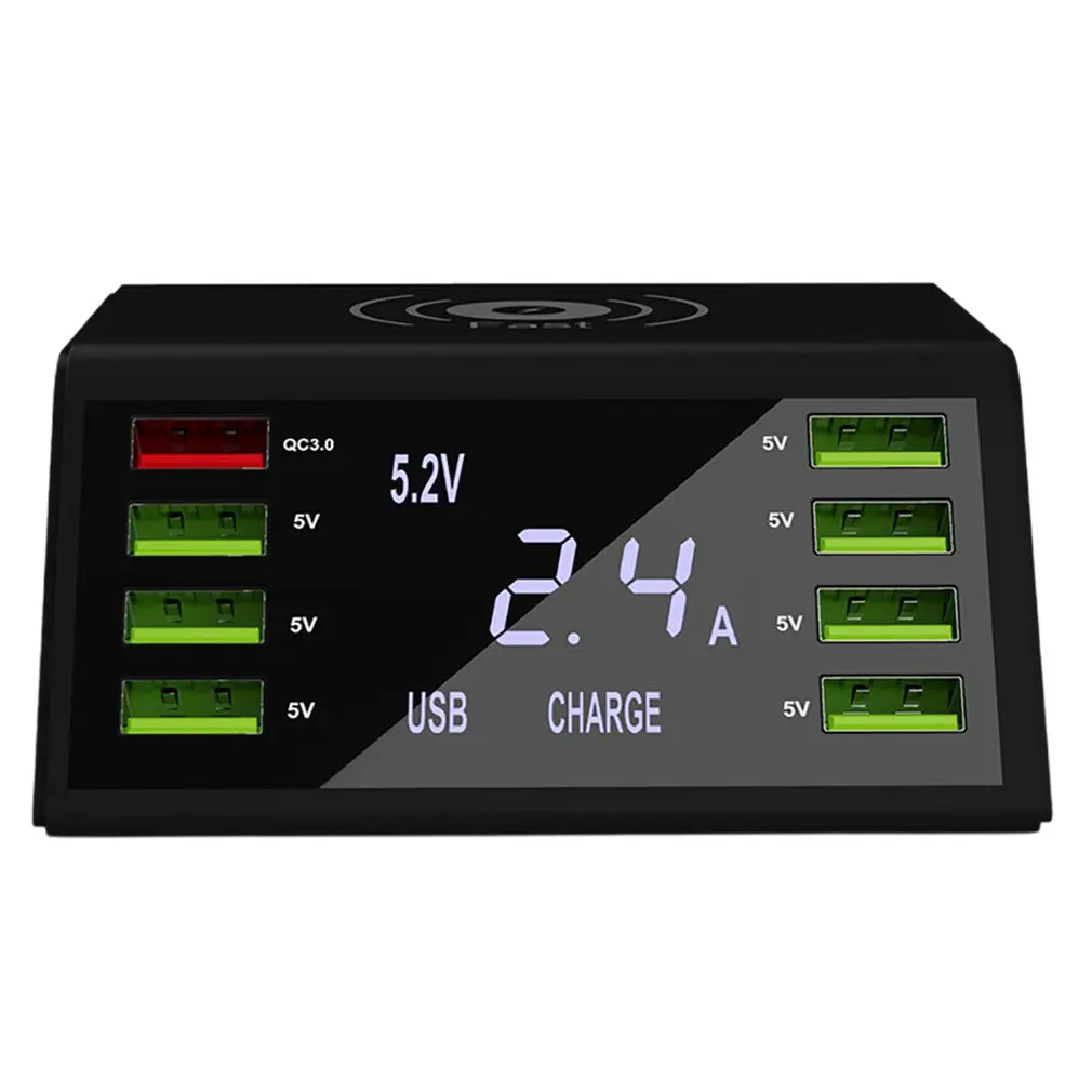 BQC 3.0 10A Mobile Phone Wireless Charger LED LCD Screen Strong Shell Inverter Charger Digital Display
BQC 3.0 10A Mobile Phone Wireless Charger LED LCD Screen Strong Shell Inverter Charger Digital Display