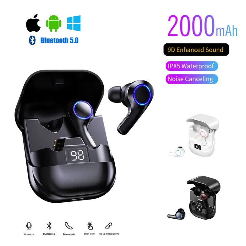 Wireless Earphone Flip Type Earbuds Bluetooth 5.1 IPX5 Waterproof Headphones Phone Holder Touch Control Noise Canceling
Wireless Earphone Flip Type Earbuds Bluetooth 5.1 IPX5 Waterproof Headphones Phone Holder Touch Control Noise Canceling
