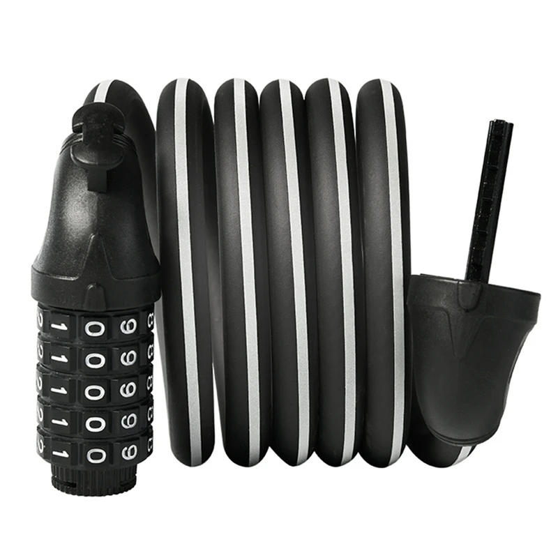 Bike Lock 5 Digit Code Combination Bicycle Security Lock Steel Cable Spiral Bike Cycling Bicycle Lock
Bike Lock 5 Digit Code Combination Bicycle Security Lock Steel Cable Spiral Bike Cycling Bicycle Lock
