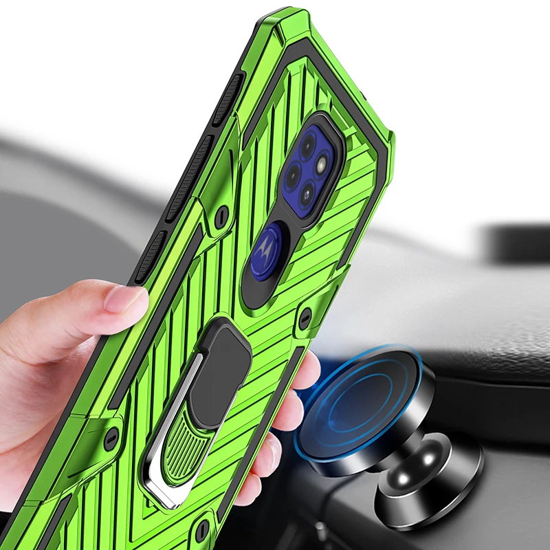 Shockproof Back Cover for Motorola Moto G9 Magnetic Car Holder Ring Case G9 G9 Plus
Shockproof Back Cover for Motorola Moto G9 Magnetic Car Holder Ring Case G9 G9 Plus
