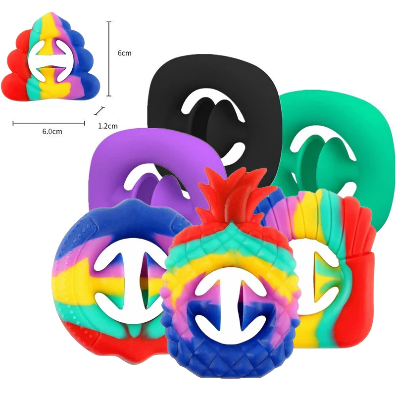 Anti Stress Fidget Toy Finger Hand Grip Simple Dimple Stress Reliever Adult Child Simulation Pineapple-Fruit Decompression
Anti Stress Fidget Toy Finger Hand Grip Simple Dimple Stress Reliever Adult Child Simulation Pineapple-Fruit Decompression