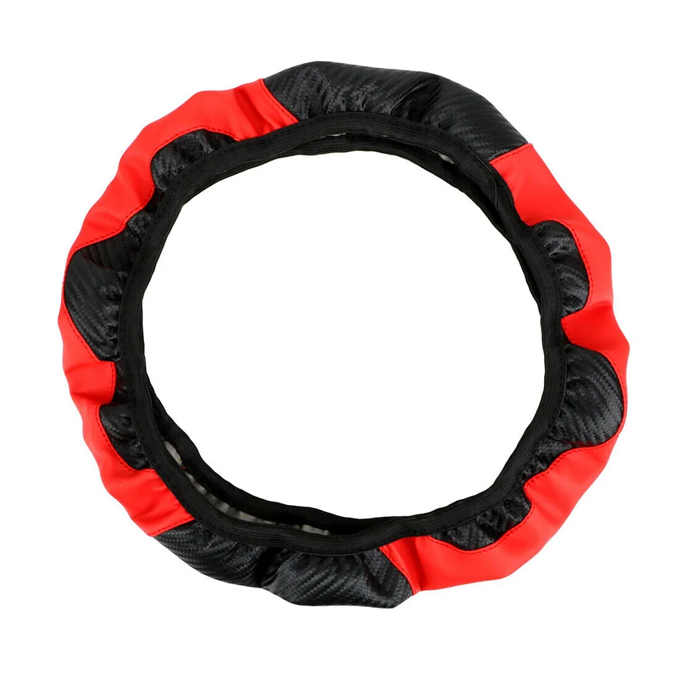 Car Steering Wheel Cover 37-39cm Non Slip Breathable PU Steering Wheel Protector Universal Auto Van Accessories
Car Steering Wheel Cover 37-39cm Non Slip Breathable PU Steering Wheel Protector Universal Auto Van Accessories