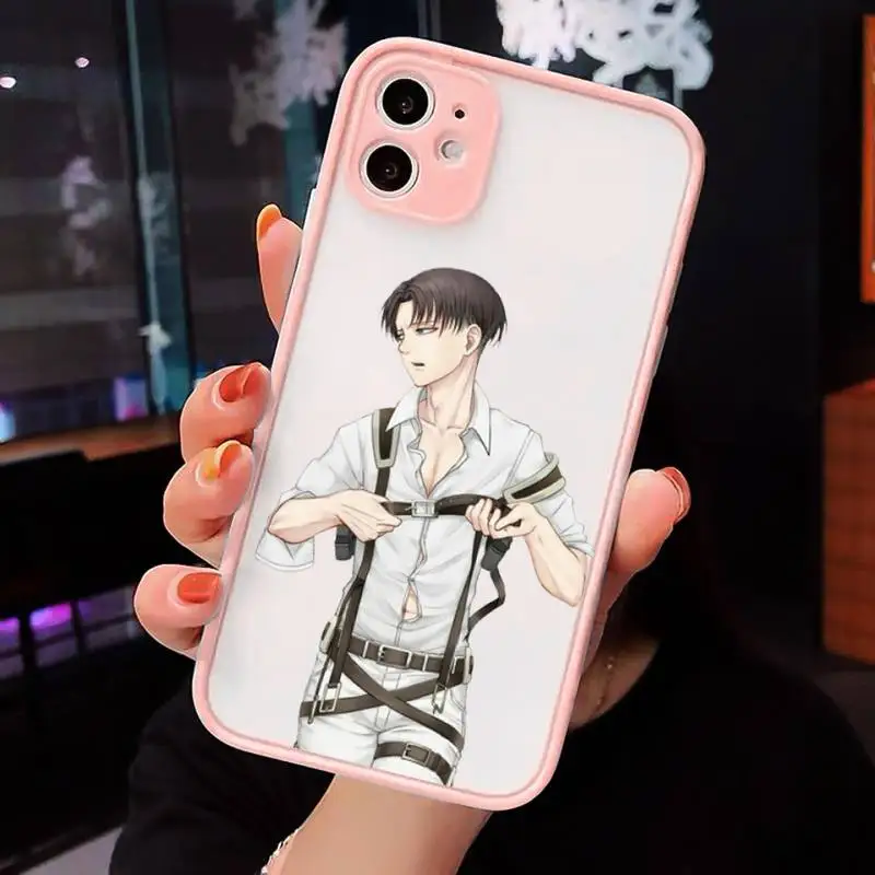 Attack On Titan Phone Case For iPhone 12 11 Mini Pro XR XS Max 7 8 Plus X Matte transparent Pink Back Cover
Attack On Titan Phone Case For iPhone 12 11 Mini Pro XR XS Max 7 8 Plus X Matte transparent Pink Back Cover