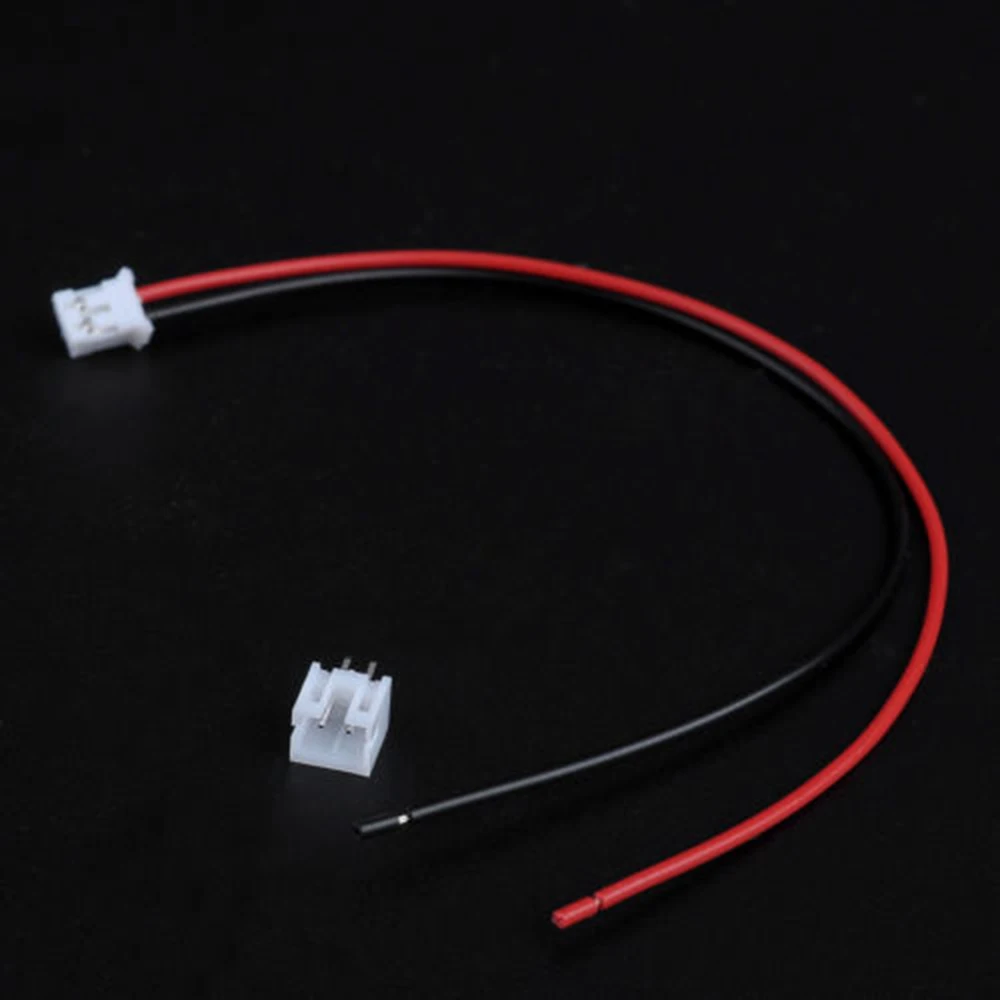 10 Sets Micro JST 2.0 PH 2-Pin Connector Plug with Wires Cables 150MM FN