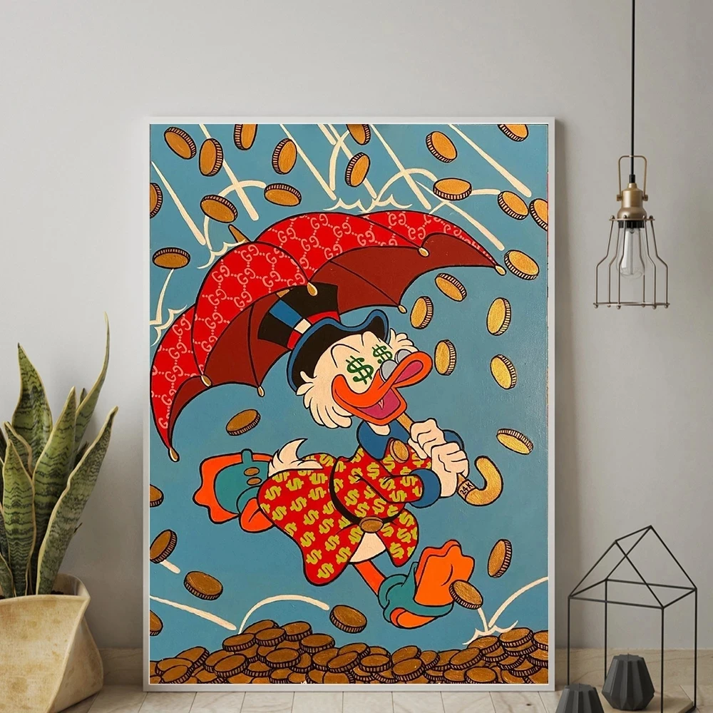 Graffiti Art Alec Monopoly Scrooge Mcduck Money Canvas Painting Wall Art Picture Posters Prints Modular Home Decor Living Room
Graffiti Art Alec Monopoly Scrooge Mcduck Money Canvas Painting Wall Art Picture Posters Prints Modular Home Decor Living Room
