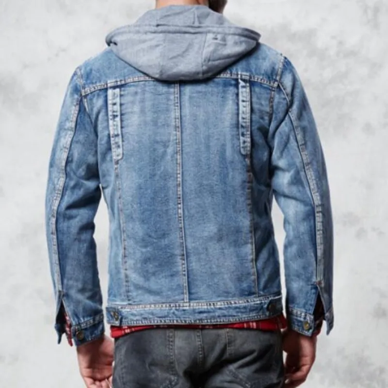 Brand Vintage Turndown Collar Cape Long Sleeved Stonewashed Jean Zip Jacket Mens Biker Coat Bomber Motorcycle Chaquetas Hombre
Brand Vintage Turndown Collar Cape Long Sleeved Stonewashed Jean Zip Jacket Mens Biker Coat Bomber Motorcycle Chaquetas Hombre