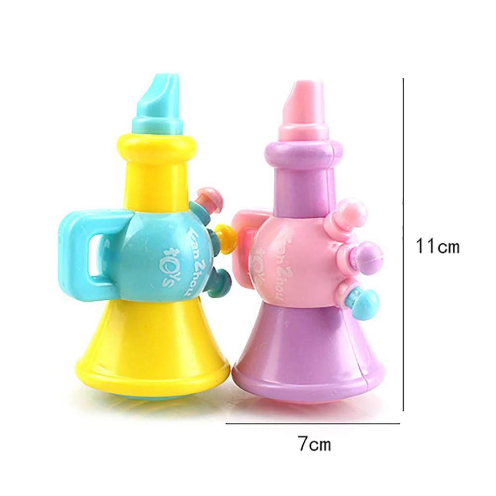 Cartoon Mini Babies Play Horn Early Musical Education Instrument Trumpet Toy 
Cartoon Mini Babies Play Horn Early Musical Education Instrument Trumpet Toy