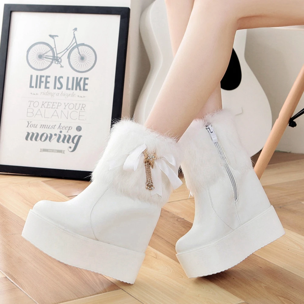 Karinluna Hot Sale Big Size 39 Round Toe Platform Increase Internal Metal Decoration Short Plush Autumn Ankle Boots
Karinluna Hot Sale Big Size 39 Round Toe Platform Increase Internal Metal Decoration Short Plush Autumn Ankle Boots