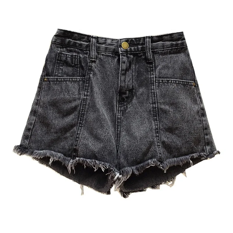 Denim shorts women jeans 2021 summer casual high waist loose loose thin raw edge ripped wide leg hot pants trend jean shorts
Denim shorts women jeans 2021 summer casual high waist loose loose thin raw edge ripped wide leg hot pants trend jean shorts
