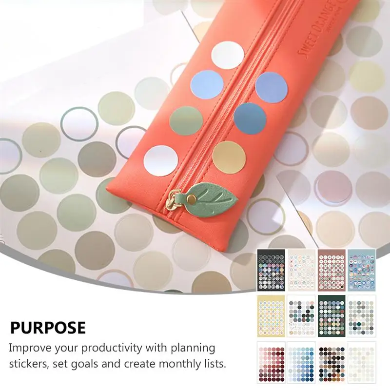 12pcs Colorful Dots Calender Diary Scrapbooking Stickers Diary Stickers Diary Labels Album Stickers for Kids Chart 
12pcs Colorful Dots Calender Diary Scrapbooking Stickers Diary Stickers Diary Labels Album Stickers for Kids Chart