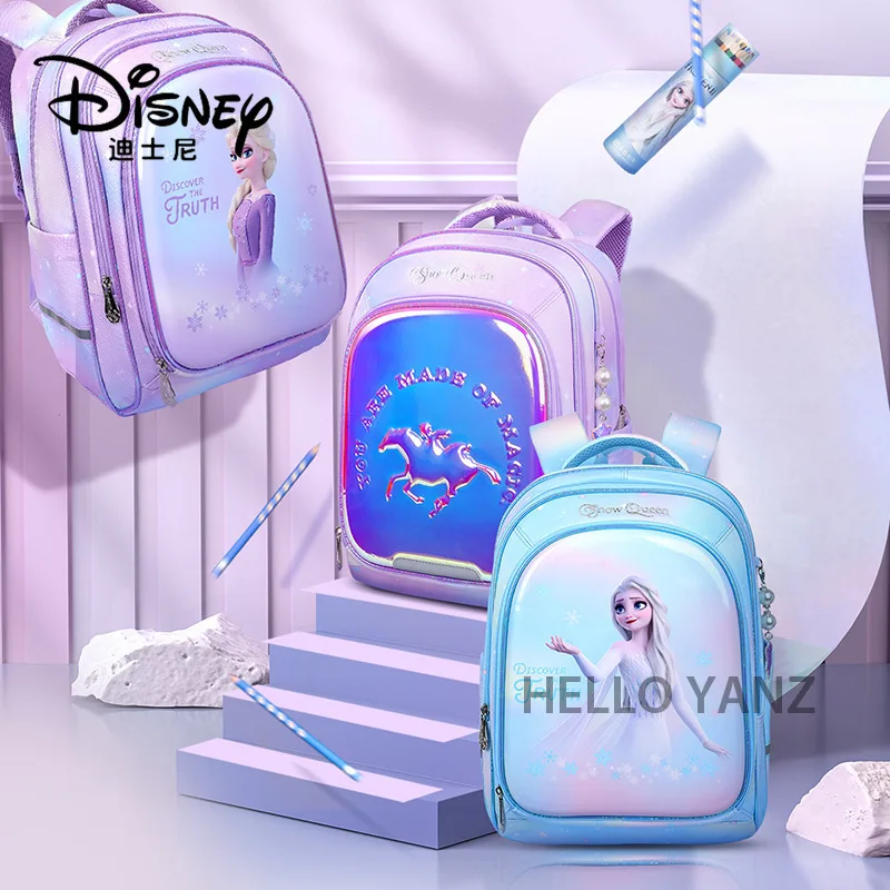 Disney's New Frozen Student Schoolbag Reduces the Burden on Girls Fashion Large-capacity Shoulder Waterproof Backpack
Disney's New Frozen Student Schoolbag Reduces the Burden on Girls Fashion Large-capacity Shoulder Waterproof Backpack