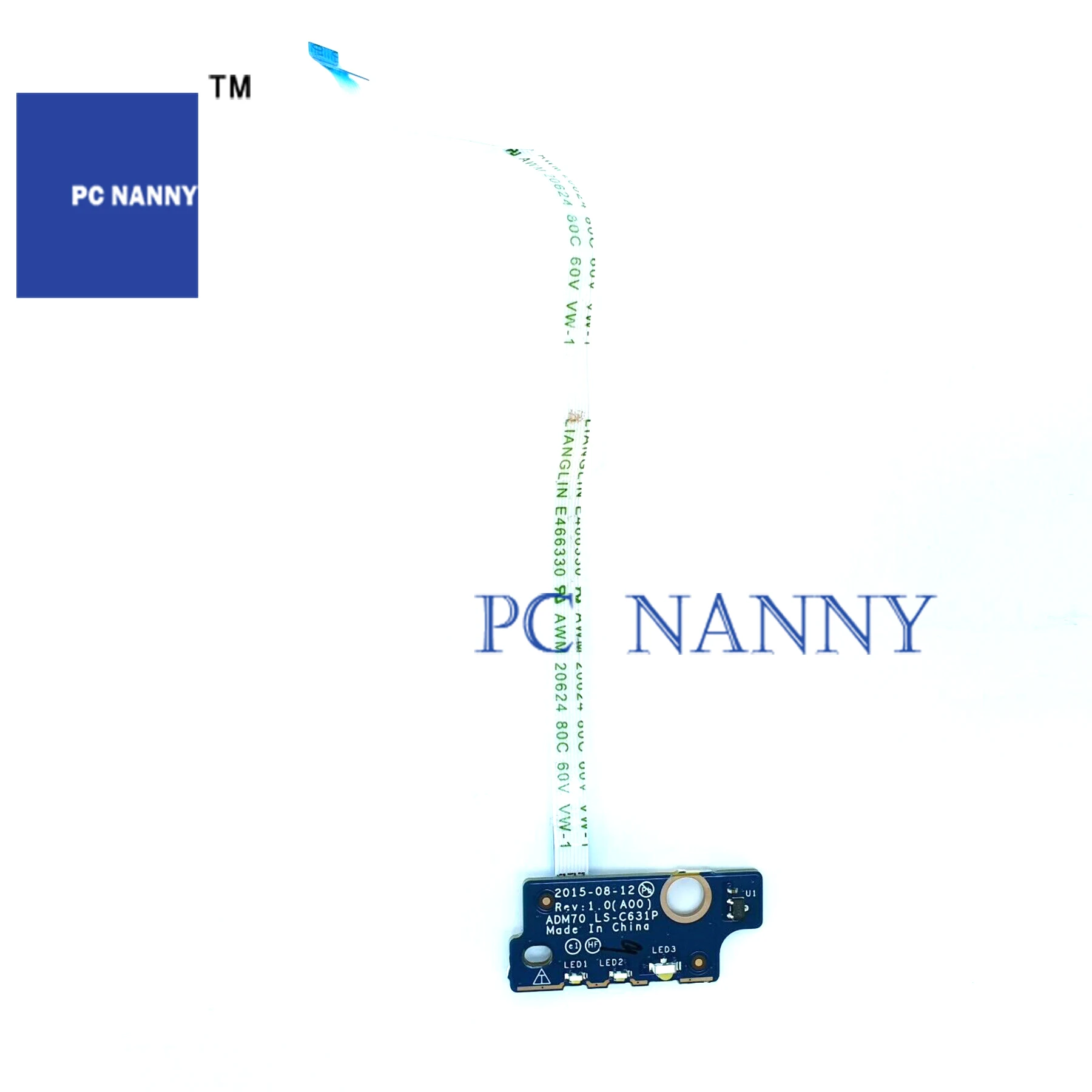 PCNANNY FOR Dell Latitude E5470 LED Indicator Module Board LS-C631P Camera 0MYWHV test good
PCNANNY FOR Dell Latitude E5470 LED Indicator Module Board LS-C631P Camera 0MYWHV test good