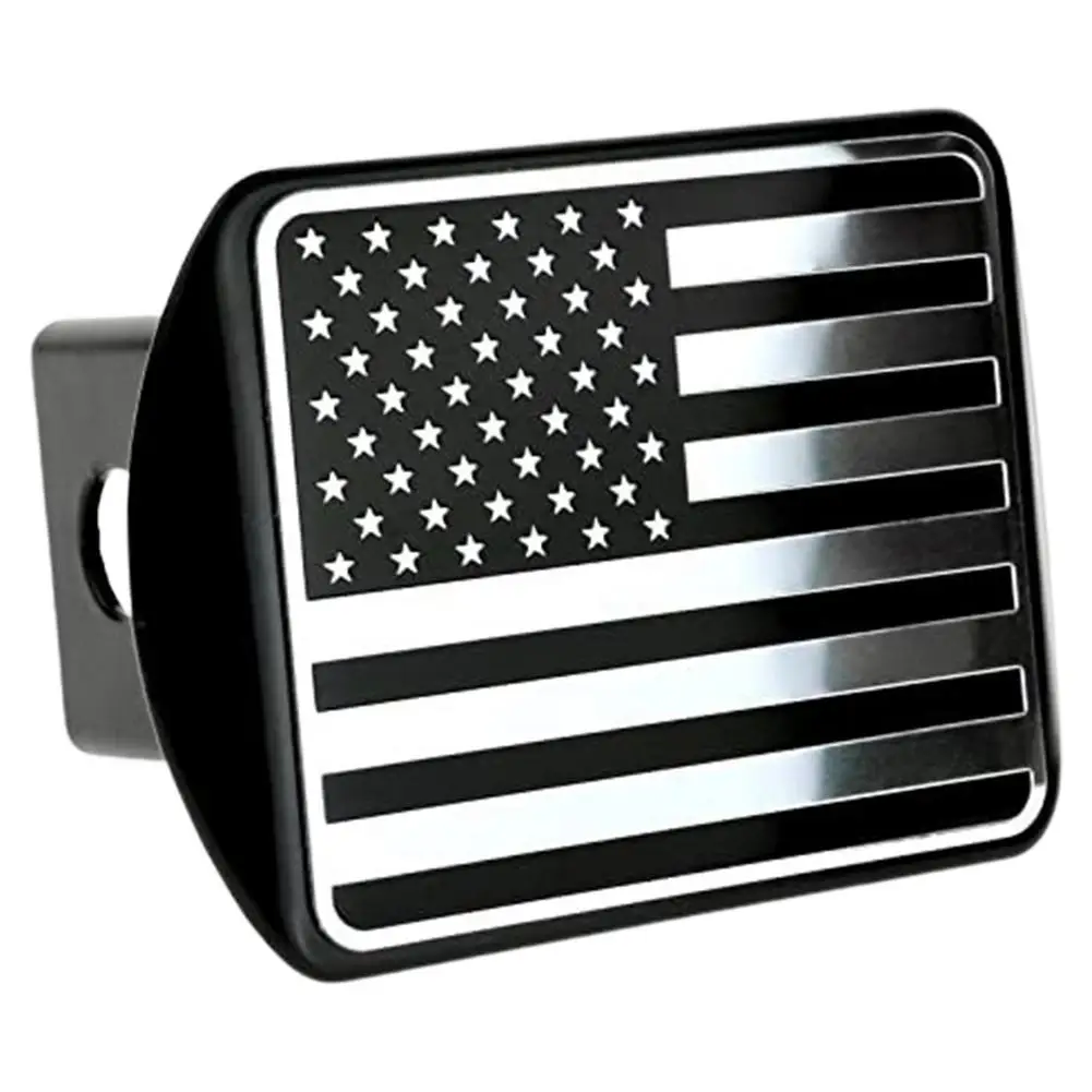 Aluminum Trailer Hitch Cover 3D Embossed Logo American Flag Plug Cover Classic US Flag Metal Hitch Plug Cover For Men Women
Aluminum Trailer Hitch Cover 3D Embossed Logo American Flag Plug Cover Classic US Flag Metal Hitch Plug Cover For Men Women
