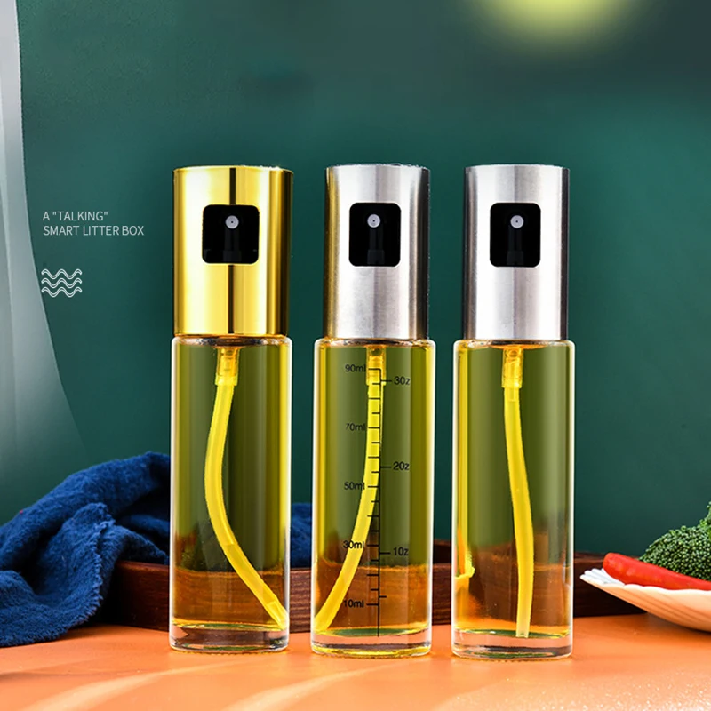 Kitchen Stainless Steel Oil Dispenser Olive Glass Container Oil Sprayer Bottle Pot Leak Proof Grill Bbq Sprayer Cookware Tools 
Kitchen Stainless Steel Oil Dispenser Olive Glass Container Oil Sprayer Bottle Pot Leak Proof Grill Bbq Sprayer Cookware Tools
