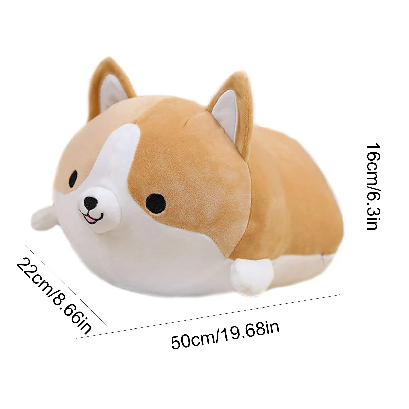 50cm Cute Fat Shiba Inu Dog Plush Toy Stuffed Soft Kawaii Animal Cartoon Pillow Lovely Gift for Kids Baby Children Good Quality
50cm Cute Fat Shiba Inu Dog Plush Toy Stuffed Soft Kawaii Animal Cartoon Pillow Lovely Gift for Kids Baby Children Good Quality