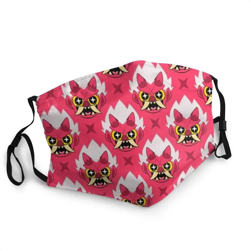 Kawaii они Monster дышащая маска для лица взрослых унисекс в виде Япония Демон Маска