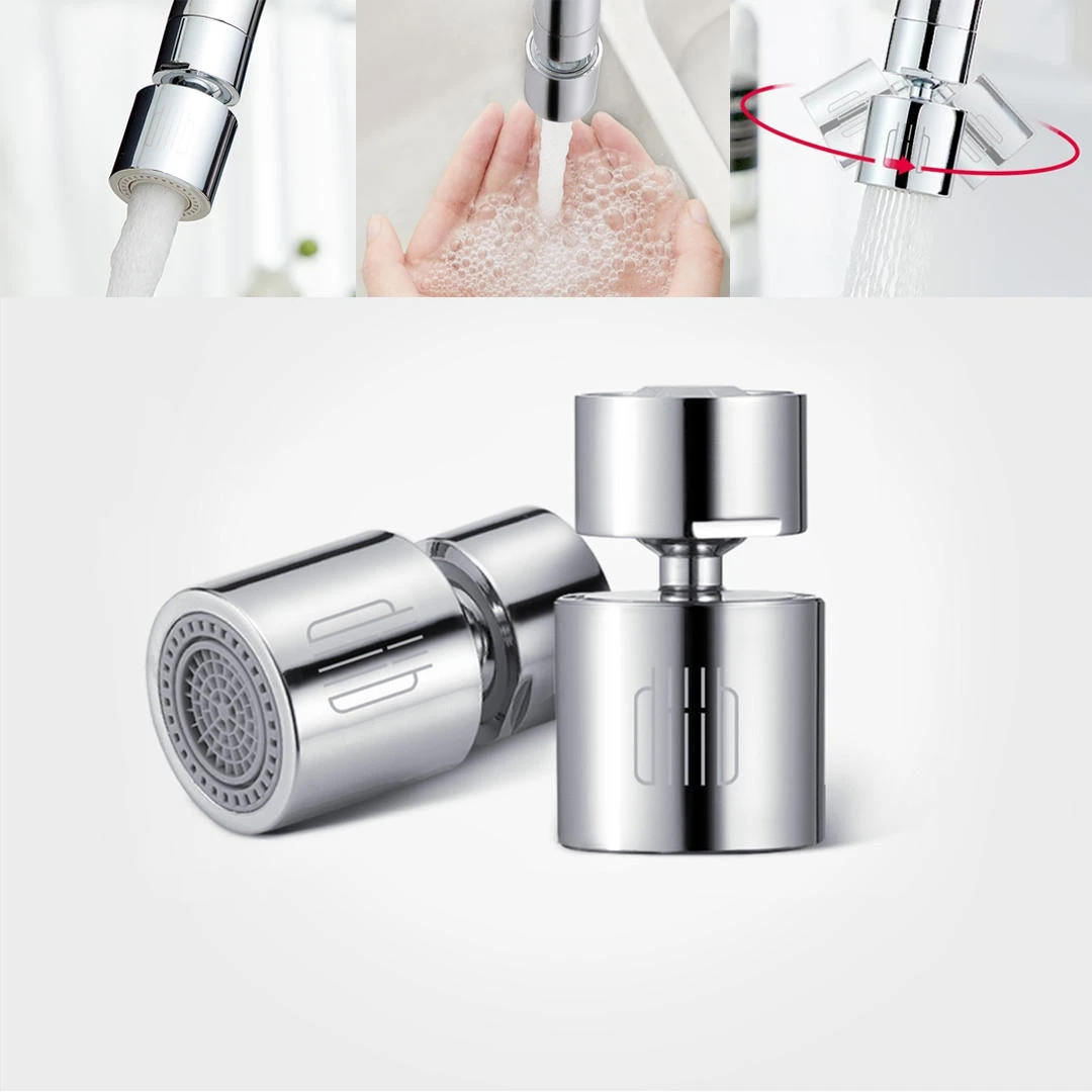 Diiib Kitchen Faucet Bubbler Aerator Tap Nozzle 360-Degree Double Modes 2-Flow Splash-Proof Water Saving Filter
Diiib Kitchen Faucet Bubbler Aerator Tap Nozzle 360-Degree Double Modes 2-Flow Splash-Proof Water Saving Filter