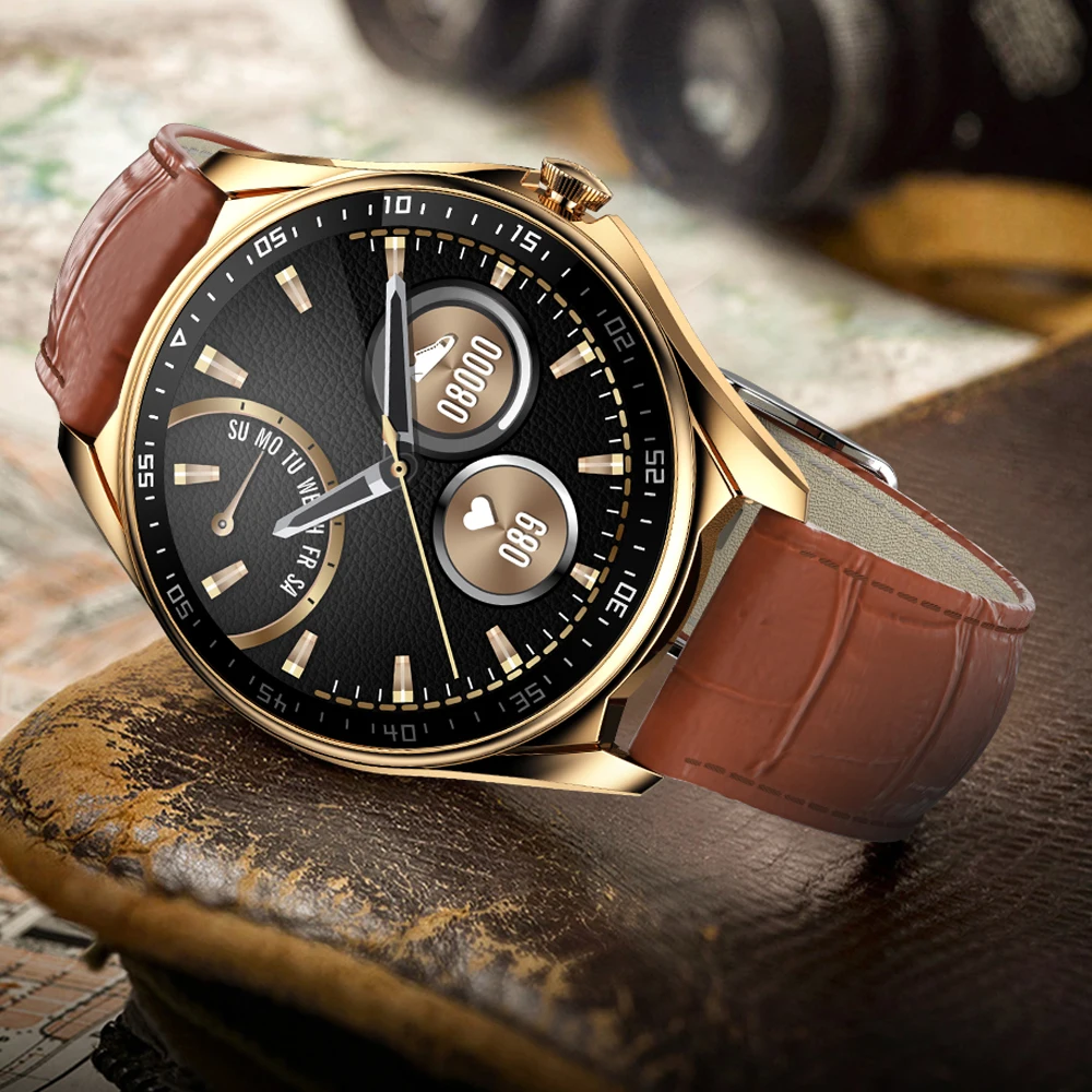 Call Business Smart Watch Men Blood Pressure Oxygen Full Touch Play Music Smartwatch Fitness Watch 23 Sports Mode GPS Trajectory
Call Business Smart Watch Men Blood Pressure Oxygen Full Touch Play Music Smartwatch Fitness Watch 23 Sports Mode GPS Trajectory