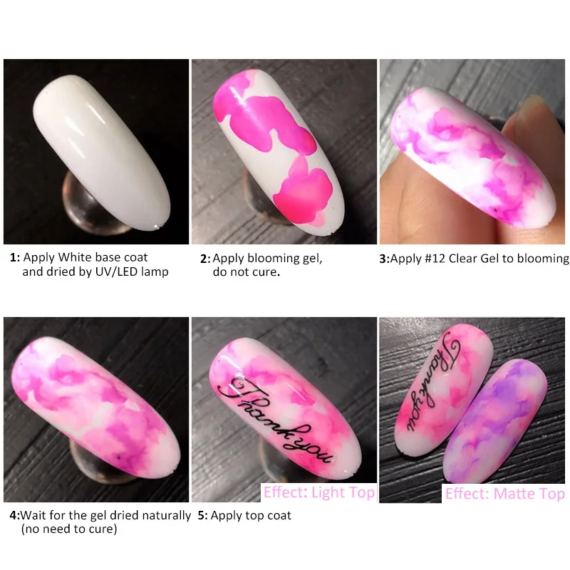 12 Bottle Gel Nail Polish Blooming Flowers Watercolor Smoke Ink Gel Gradient Marble Painting Varnish Nail Designs Set TR895-1
12 Bottle Gel Nail Polish Blooming Flowers Watercolor Smoke Ink Gel Gradient Marble Painting Varnish Nail Designs Set TR895-1