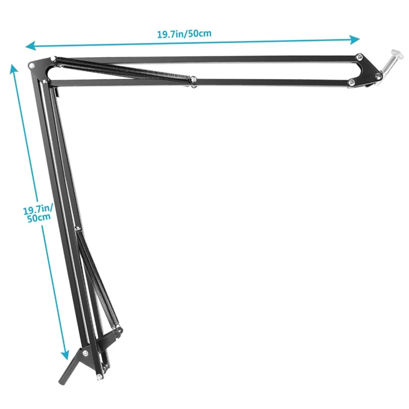Recording Webcam Holder Stand Clip Mic Adjustable Suspension Boom Table Bracket with Shock Holder Mount for Webcam
Recording Webcam Holder Stand Clip Mic Adjustable Suspension Boom Table Bracket with Shock Holder Mount for Webcam