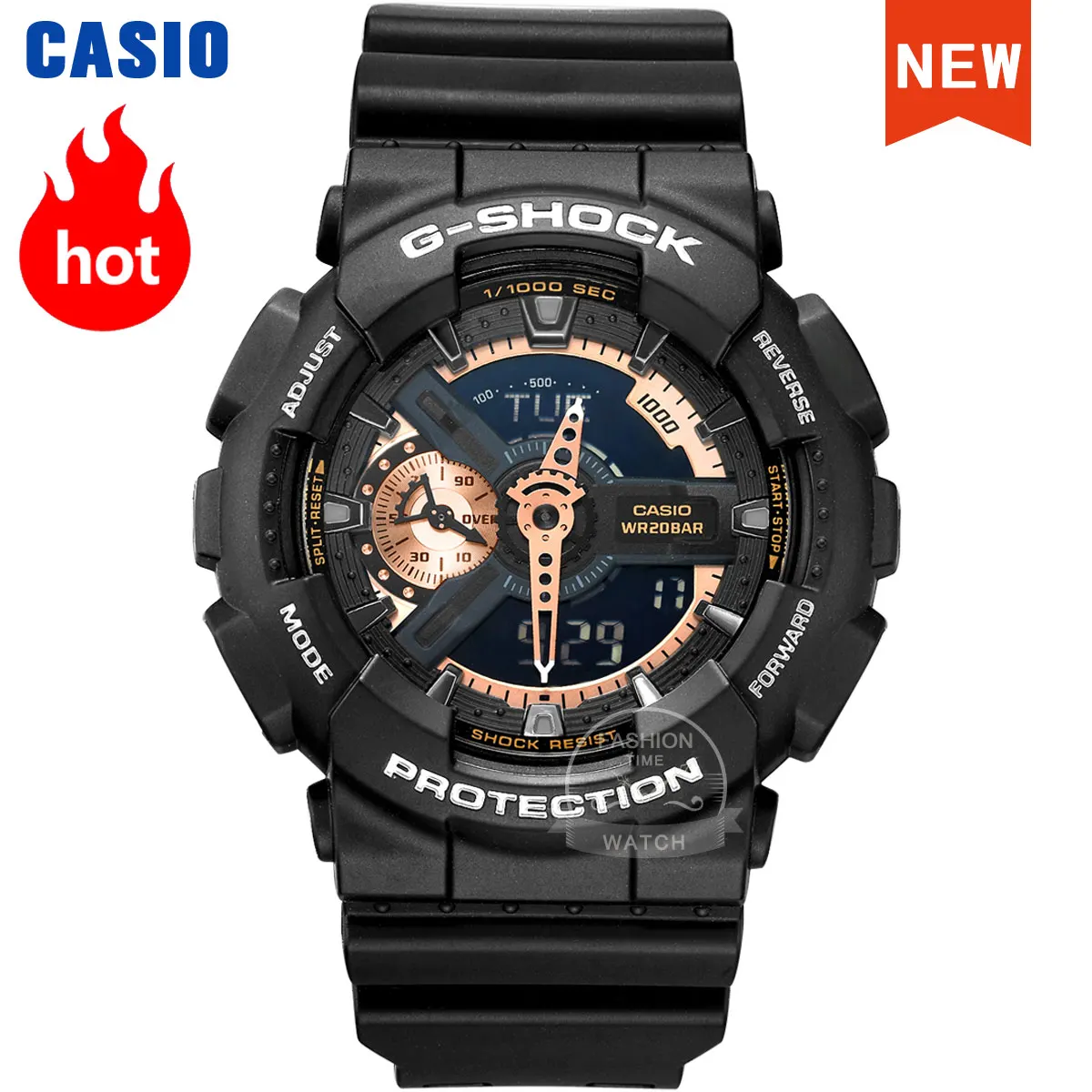 

Casio Watch men g shock top luxury Sport diving quartz LED digital Military men watch relogio masculino часы мужские GA-110RG-1