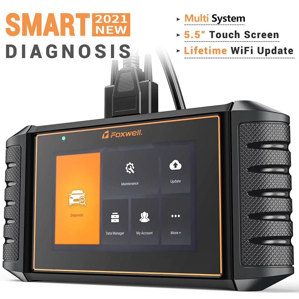 Foxwell NT706 диагностические сканирующие Инструменты OBD2 Автомобильный сканер SRS ABS трансмиссионный светильник для двигателя проверка диагности...
Foxwell NT706 диагностические сканирующие Инструменты OBD2 Автомобильный сканер SRS ABS трансмиссионный светильник для двигателя проверка диагности...