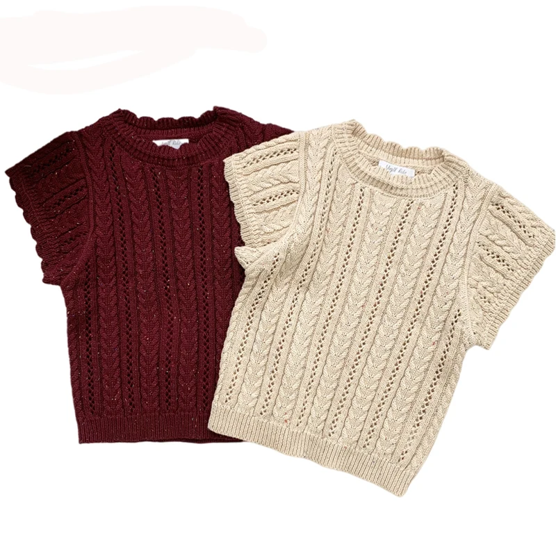 Baby Girls Sweaters Baby Girl Solid Short Sleeve Pullover Sweaters Baby Boys Sweaters Knit Vest Kids Toddler Autumn Outerwear
Baby Girls Sweaters Baby Girl Solid Short Sleeve Pullover Sweaters Baby Boys Sweaters Knit Vest Kids Toddler Autumn Outerwear