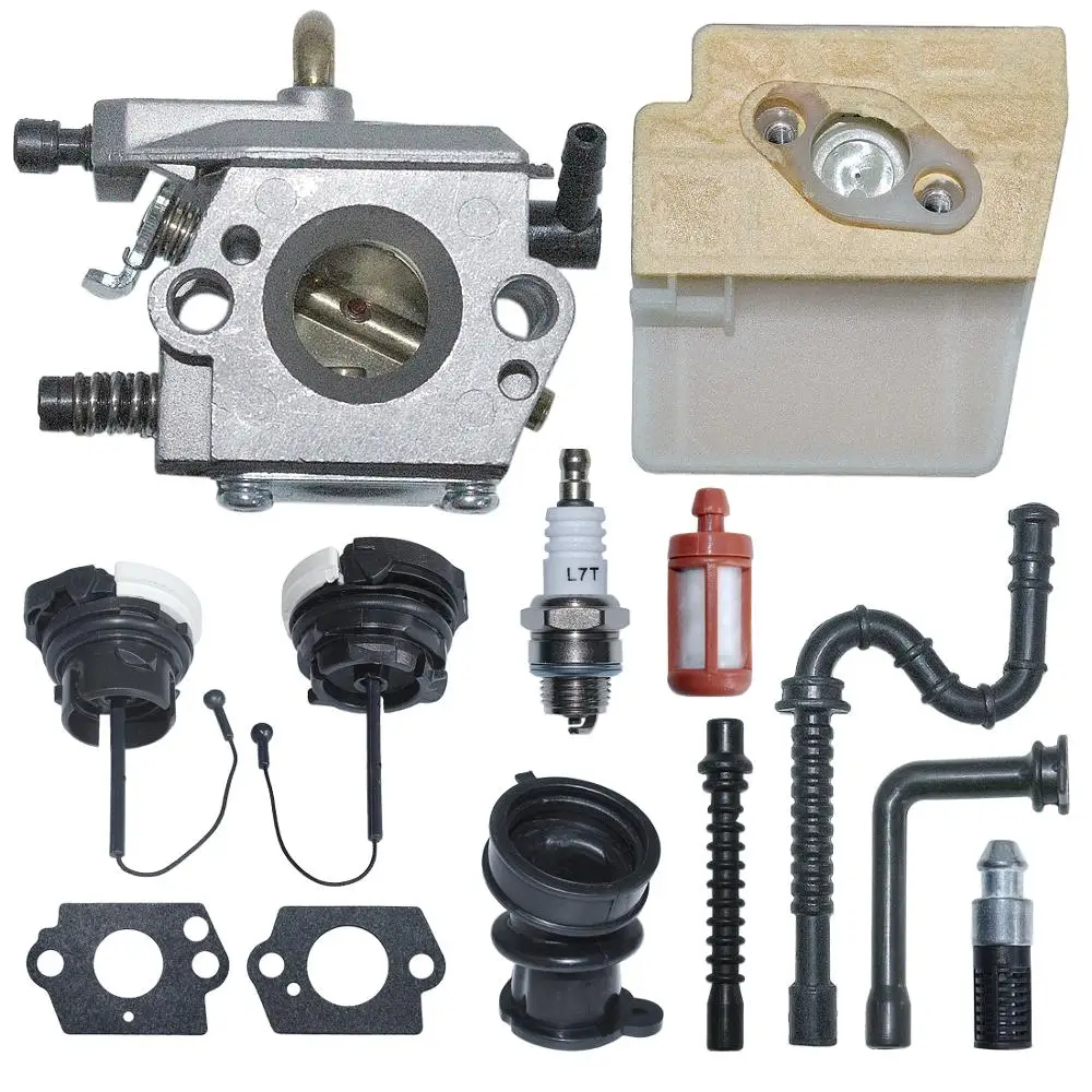 WT-194 Carburetor Air Oil Filter Fuel Line Spark Plug Kit For Stihl MS240 MS260 024 026 024AV Chainsaw Replace 1121 120 0611
WT-194 Carburetor Air Oil Filter Fuel Line Spark Plug Kit For Stihl MS240 MS260 024 026 024AV Chainsaw Replace 1121 120 0611